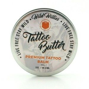 Wild Willies Premium Tattoo Balm Tattoo Butter Organic 2oz